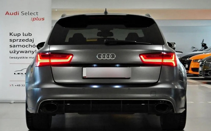 Audi RS6 cena 269000 przebieg: 100500, rok produkcji 2018 z Warszawa małe 352